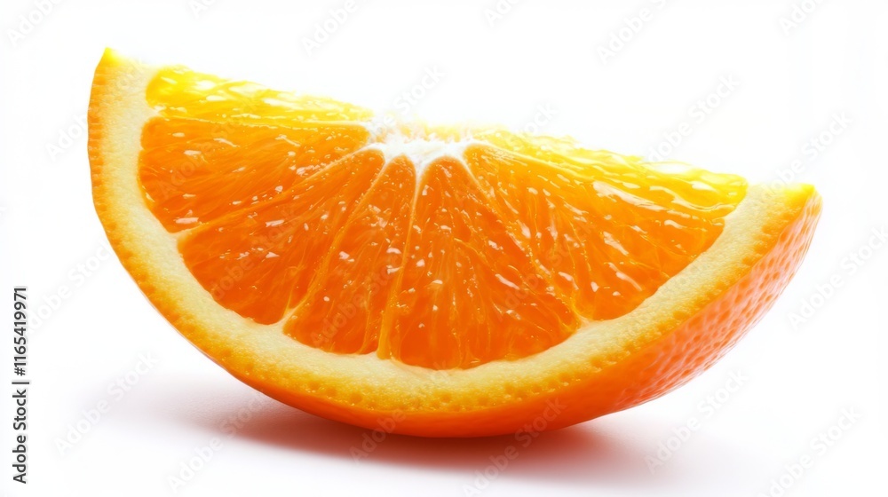 Vibrant Orange Slice: Close-up Feast for the Eyes and Taste Buds Vibrant Orange Slice: Close-up Feast for the Eyes and Taste Buds