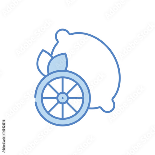 Lemon vector icon