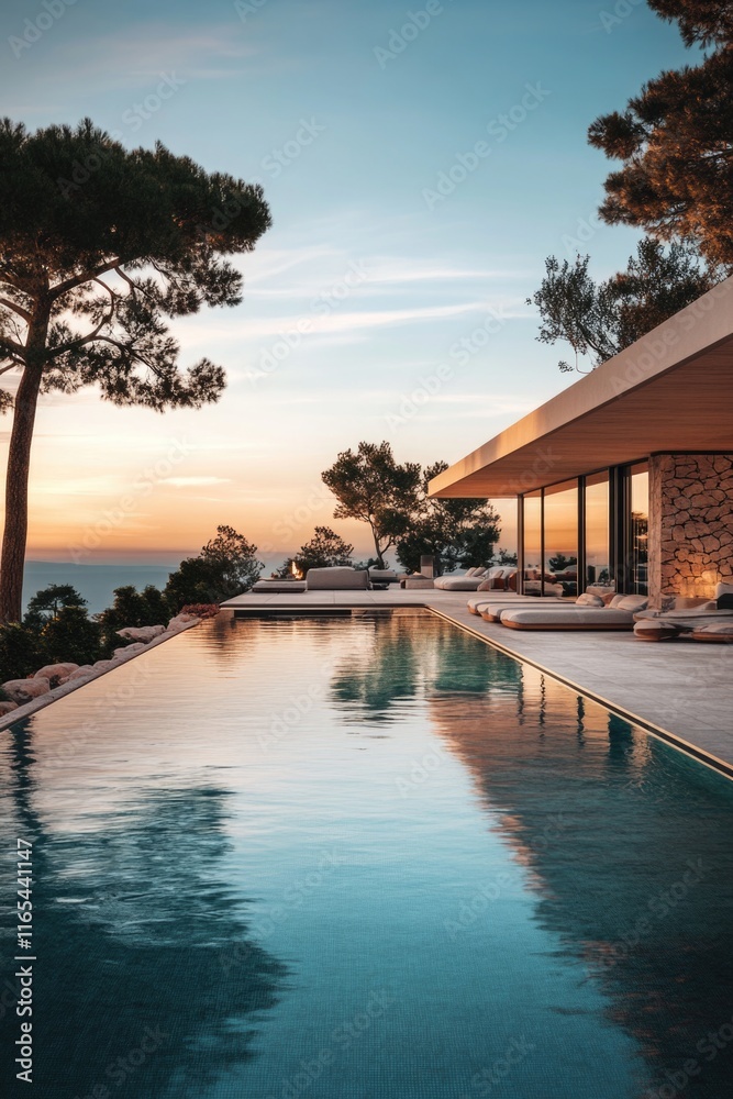 Fototapeta premium Swimming Pool Landscape