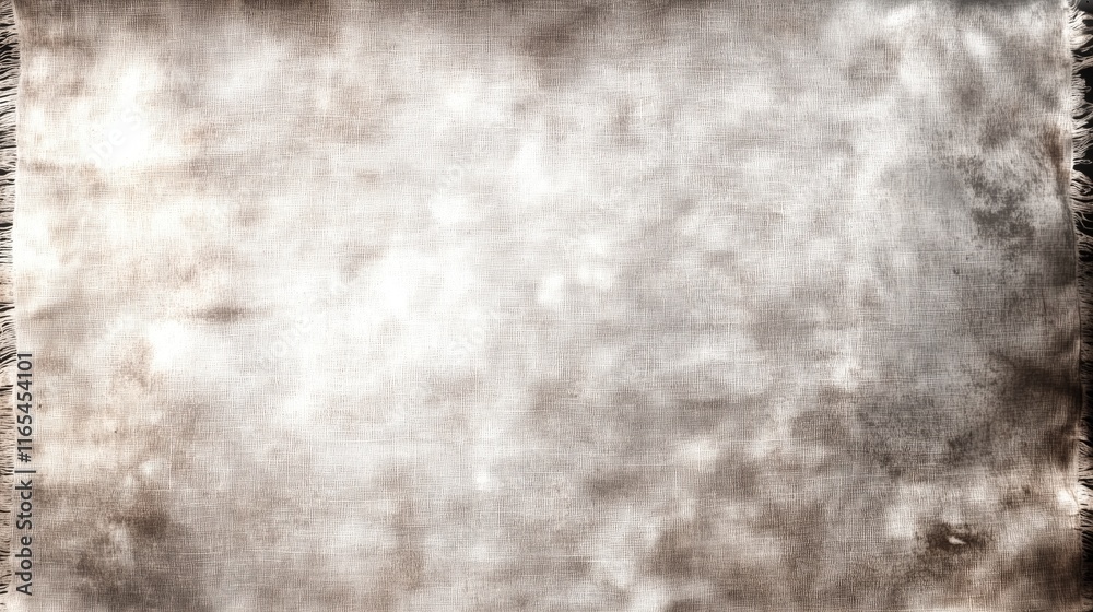 Fototapeta premium Soft beige linen texture with a subtle gradient effect. interior decoration and design