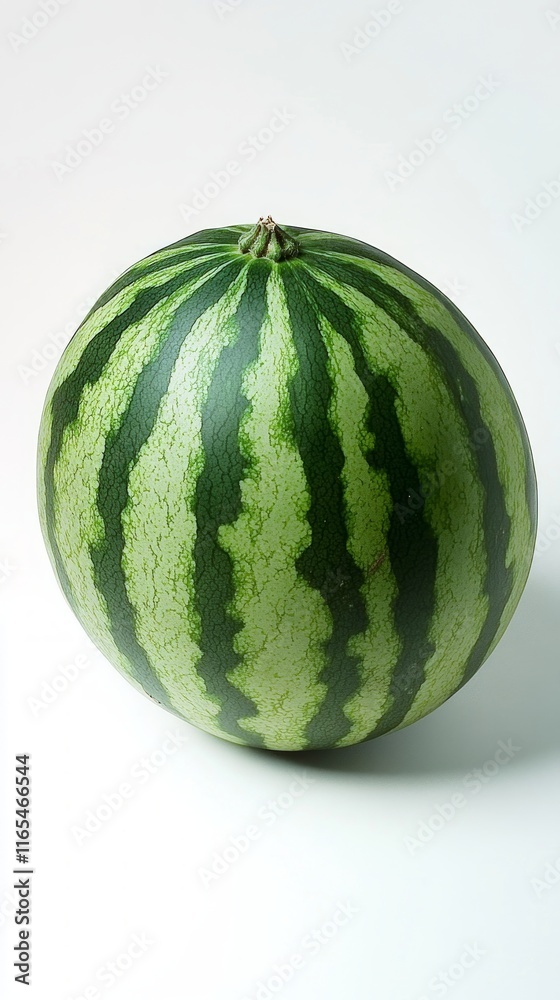 A Vibrant and Juicy Watermelon, Perfect Summer Treat A Vibrant and Juicy Watermelon, Perfect Summer Treat