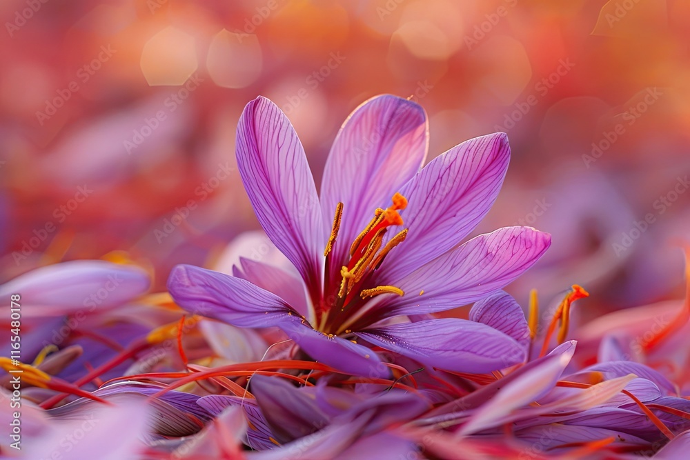 Fototapeta premium Exotic luxury saffron