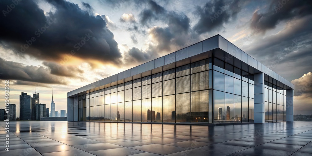 A modern, sleek skyscraper with an expansive glass facade reflects a vibrant cityscape, illuminated by the warm glow of a setting sun, casting a soft, ethereal ambiance over the rooftop terrace. A modern, sleek skyscraper with an expansive glass facade reflects a vibrant cityscape, illuminated by the warm glow of a setting sun, casting a soft, ethereal ambiance over the rooftop terrace.