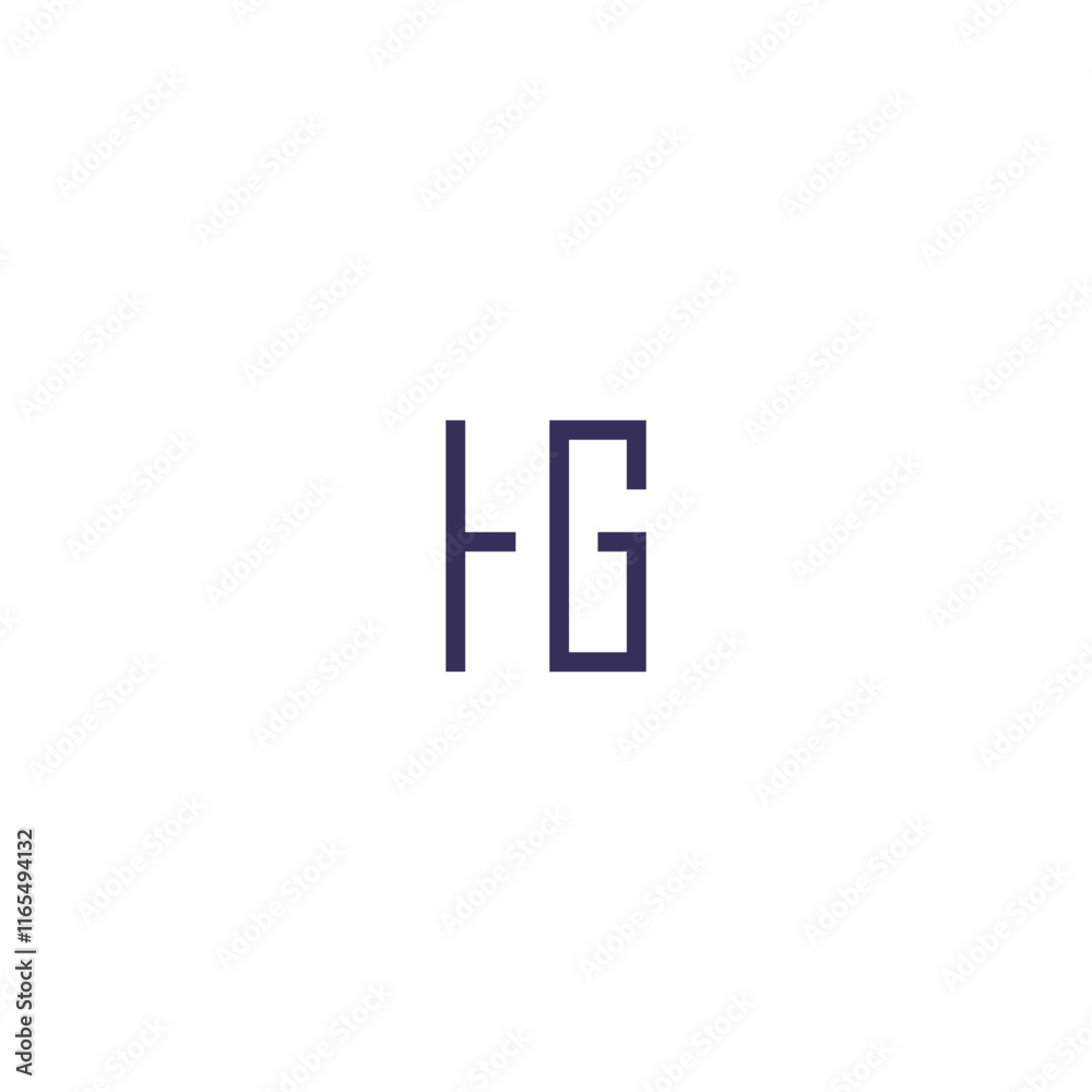 Creative HG, GH letter logo design template elements. Modern abstract digital alphabet letter logo. Creative HG, GH letter logo design template elements. Modern abstract digital alphabet letter logo.