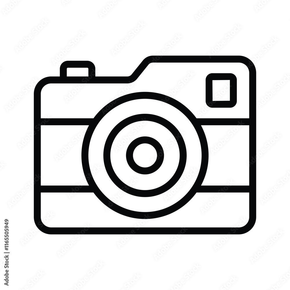 Grab this amazing icon of camera in trendy design style Grab this amazing icon of camera in trendy design style