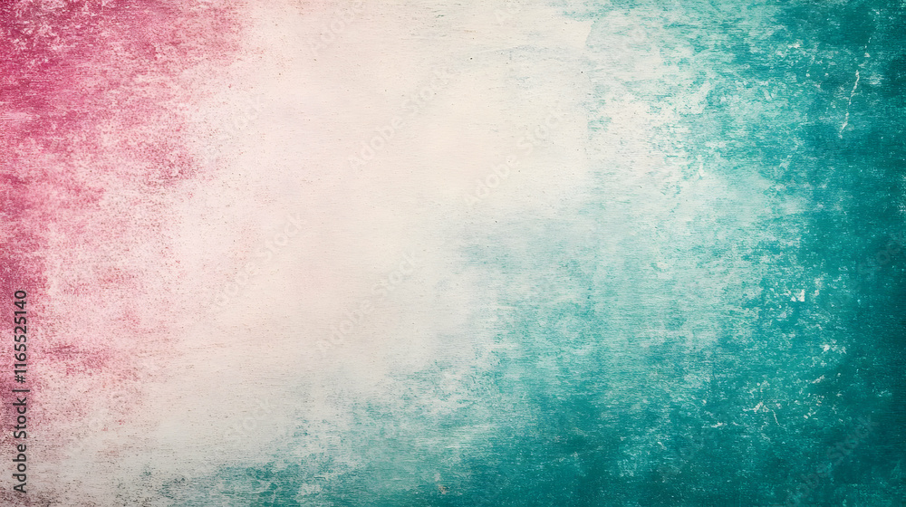 Obraz premium Abstract Teal Pink Background Texture