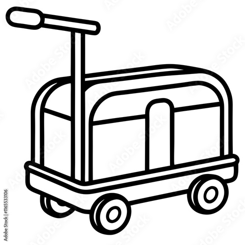 Luggage Trolley icon