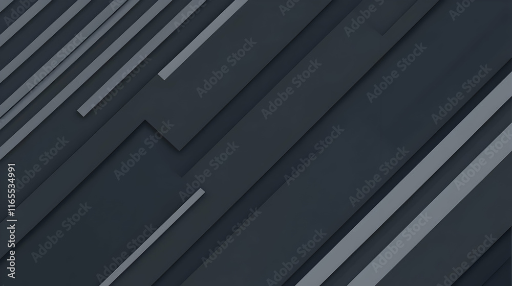 Obraz premium Abstract Dark Gray Background Illustration