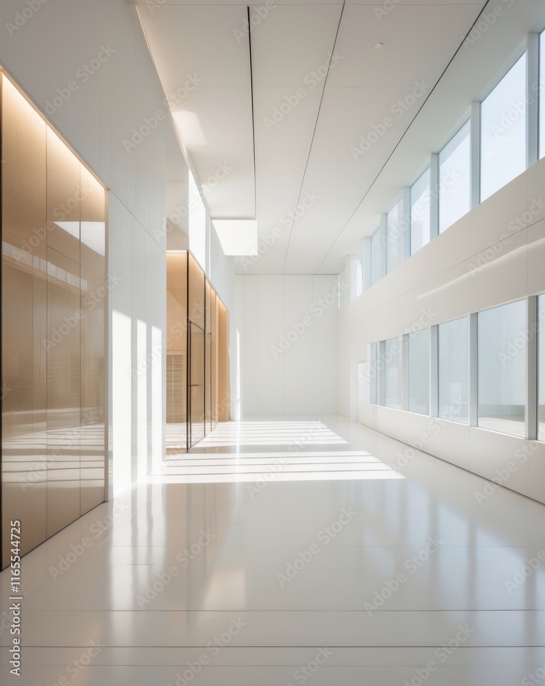 Obraz premium Clean and Bright Automated Interior Space