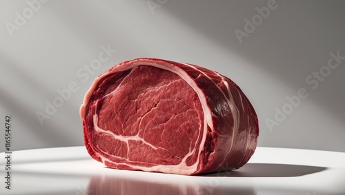 High quality beef tenderloin cut for culinary use photo