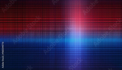 Mathematical series texture background in shades of blue and red
