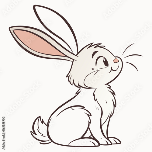 Cute Bunny Illustration