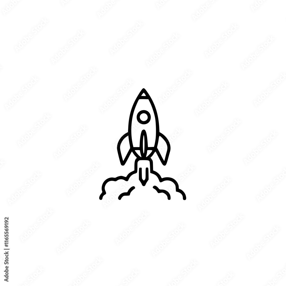 A rocket launching into space, symbolizing a new beginning, innovation, and rapid growth. Perfect for startups, technology, and progress concepts. A rocket launching into space, symbolizing a new beginning, innovation, and rapid growth. Perfect for startups, technology, and progress concepts.