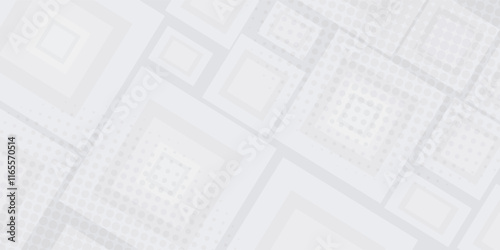 Vector Abstract Elegant white and grey Background. Abstract white Pattern. Squares Texture