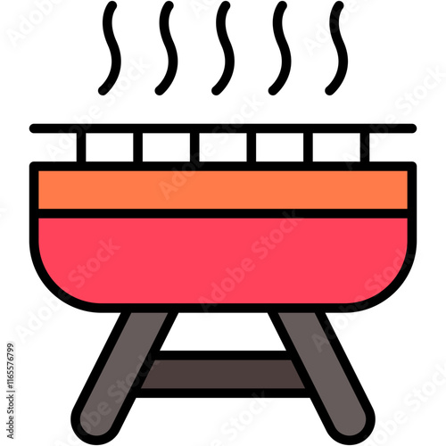 barbecue, grill, holidays, picnic, bbq Icon
