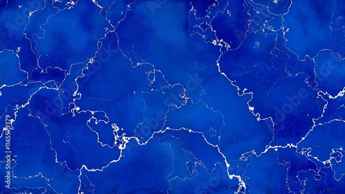 Ultramarine Marble Texture - Abstract Background	