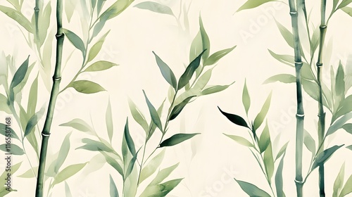 Serene Bamboo Forest Landscape