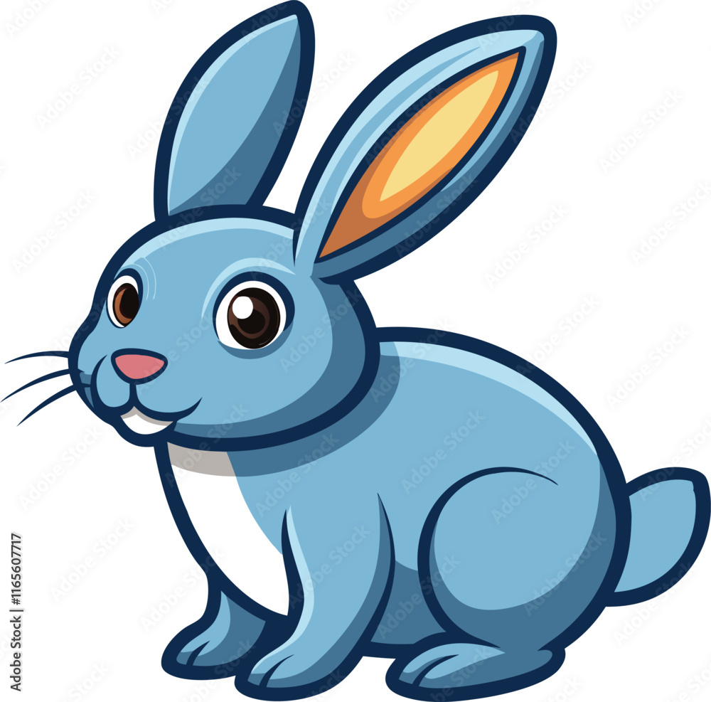 Obraz premium Bunny rabbit illustration