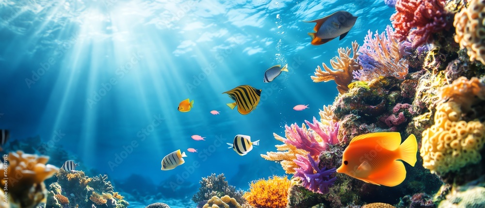 Naklejka premium Eye-level angle