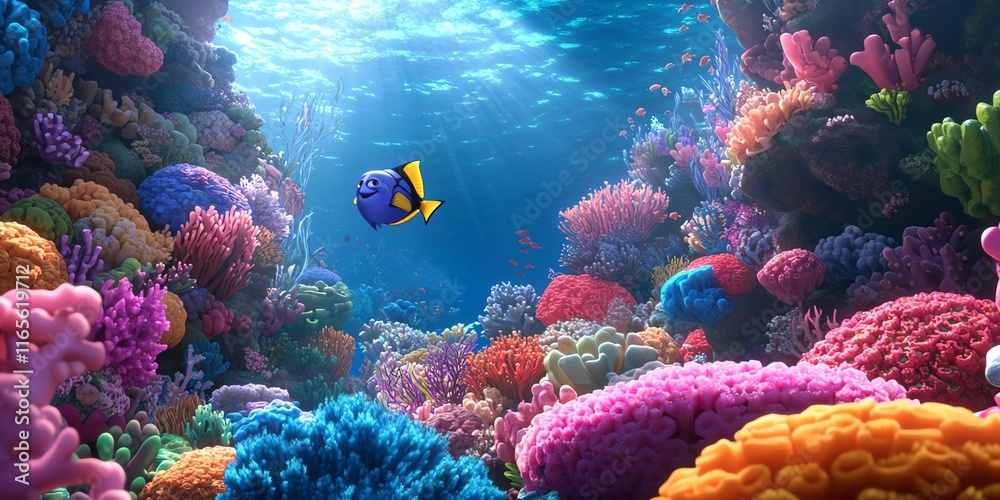 Obraz premium Eye-level perspective