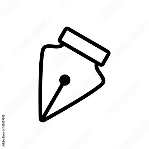 pen tools icon, simple flat style, illustration, logo sign symbol pictogram template, for ui or ux isolated on white for mobile app, editable
