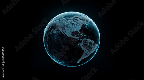 Wallpaper Mural Erde mit Lichtern leuchtet im Dunkeln

 Torontodigital.ca