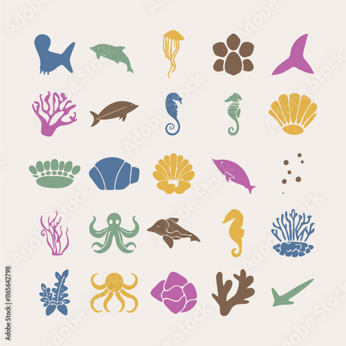 deep-sea-design-element-collection