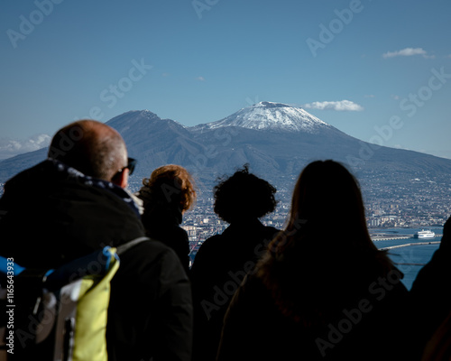 STARING AT VESUVIO OF NAPOLI