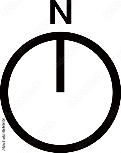 azimuth mark
