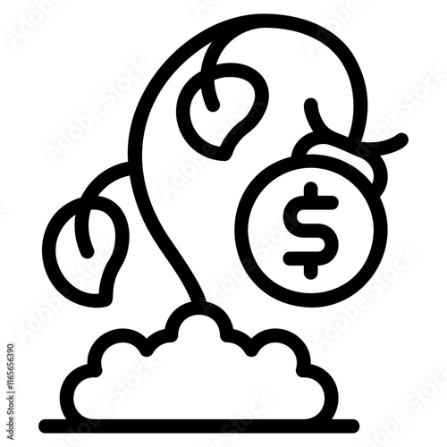 Bad investment icon