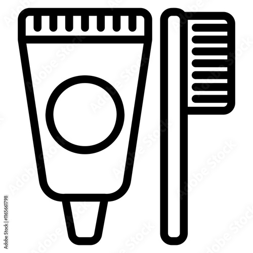 Tooth brush icon