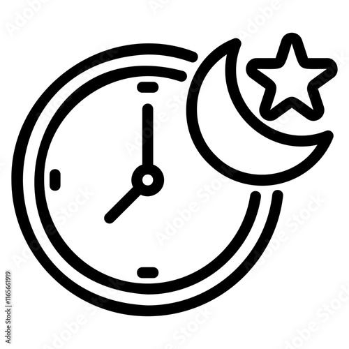 Night time icon