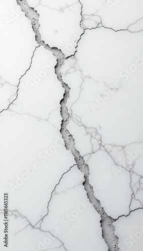 Deep scratches mar pristine white marble, revealing grey undertones , architecture, impact, background