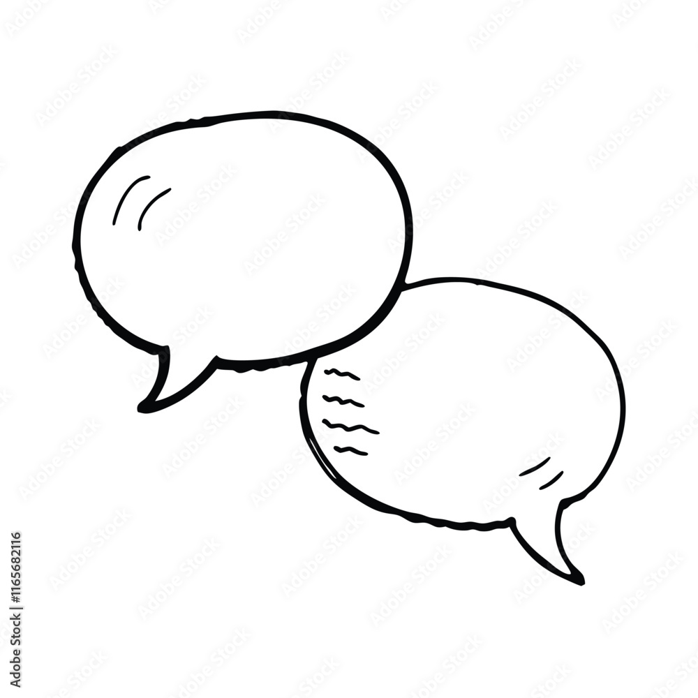 Speech Bubble collection. Different Speech bubbles for talk, dialogue, decoration. Vector illustration Speech Bubble collection. Different Speech bubbles for talk, dialogue, decoration. Vector illustration