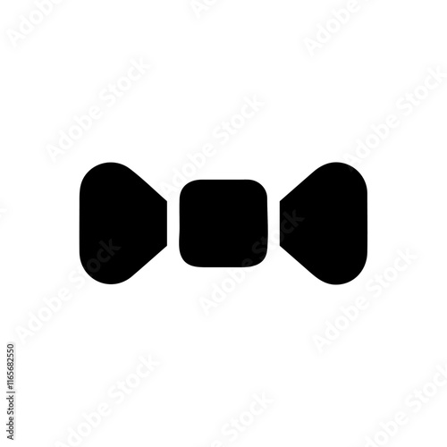 Bow tie icon. Concept of fashion, style, and elegance.