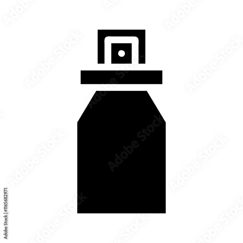 Perfume bottle icon. Concept of fragrance, beauty, and fashion.
