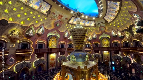 Niushou Mountain Buddhist Culture Scenic Area, Nanjing City。