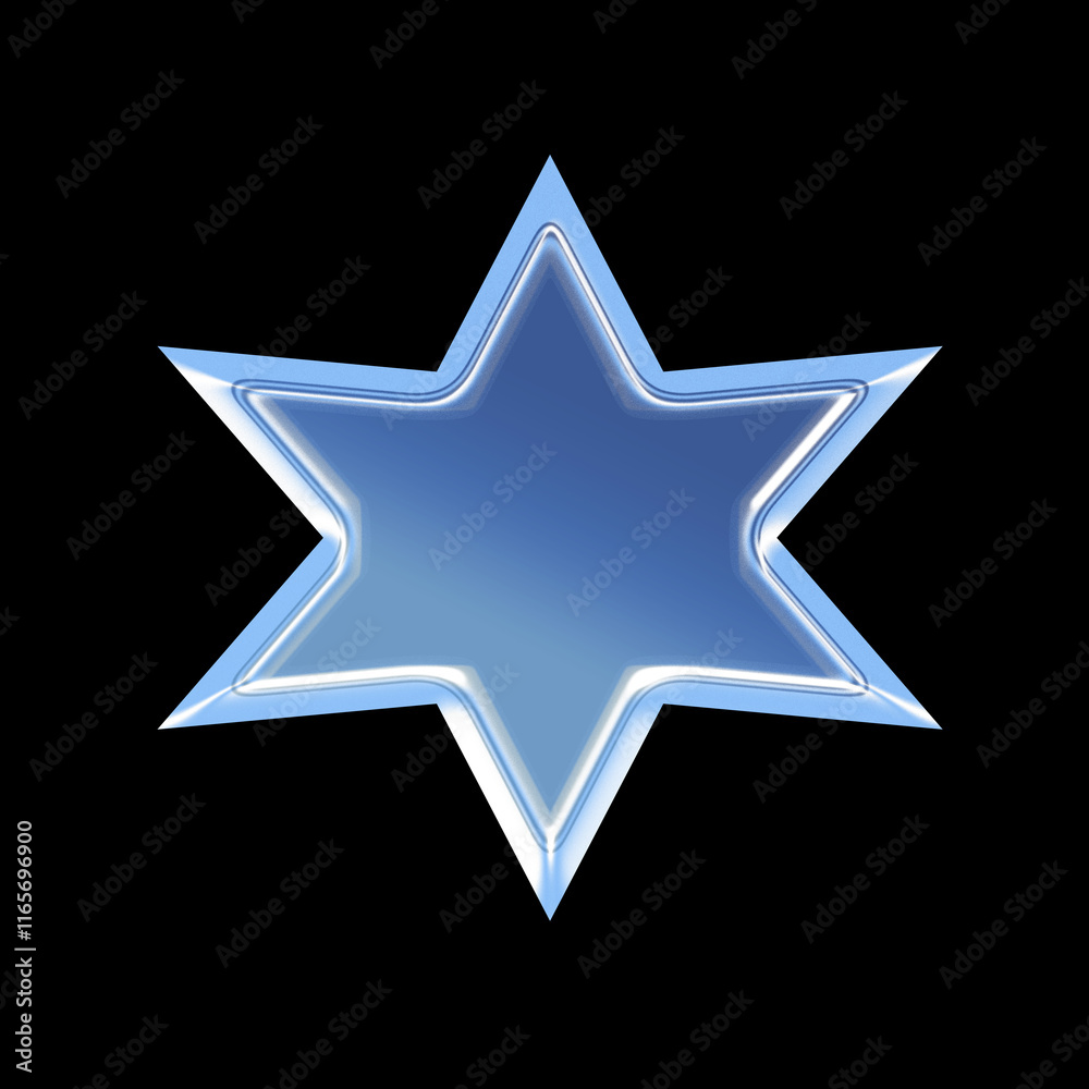 Design Star, circle, eye, sun, Y2K with ice crystal effect Design Star, circle, eye, sun, Y2K with ice crystal effect