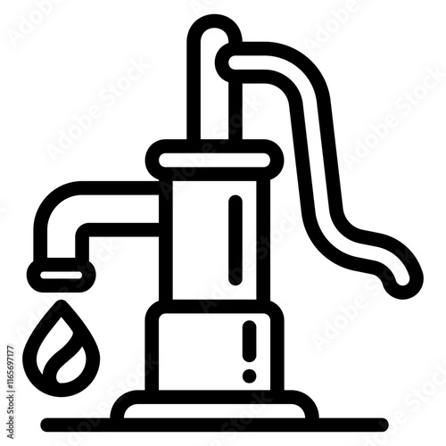 Water pump icon