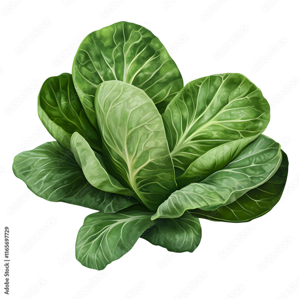 Fototapeta premium cabbage isolated on transparent background cabbage png