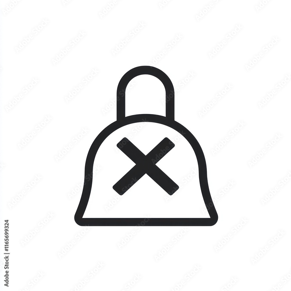 Bell Icon Showing Disabled Notification Or Alert Bell Icon Showing Disabled Notification Or Alert