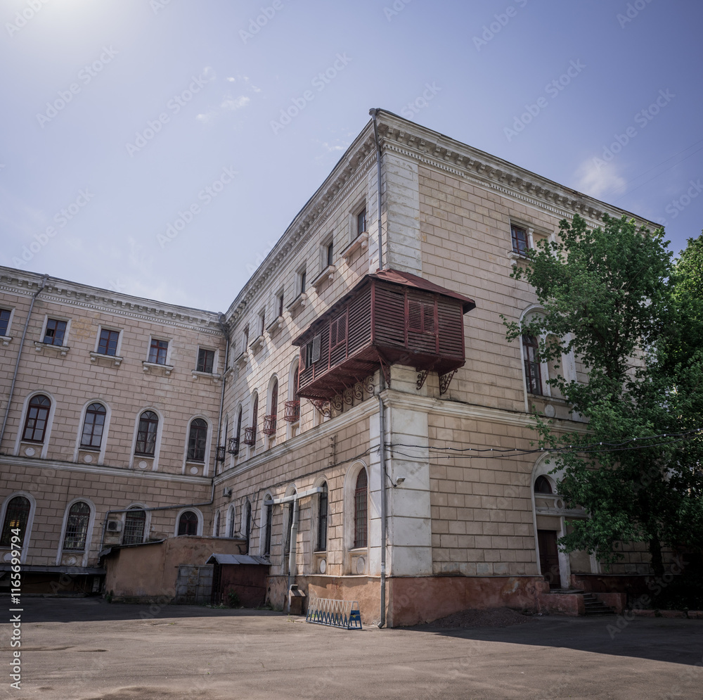 Walking through the streets of Odessa you can see a lot of interesting architecture. Walking through the streets of Odessa you can see a lot of interesting architecture.