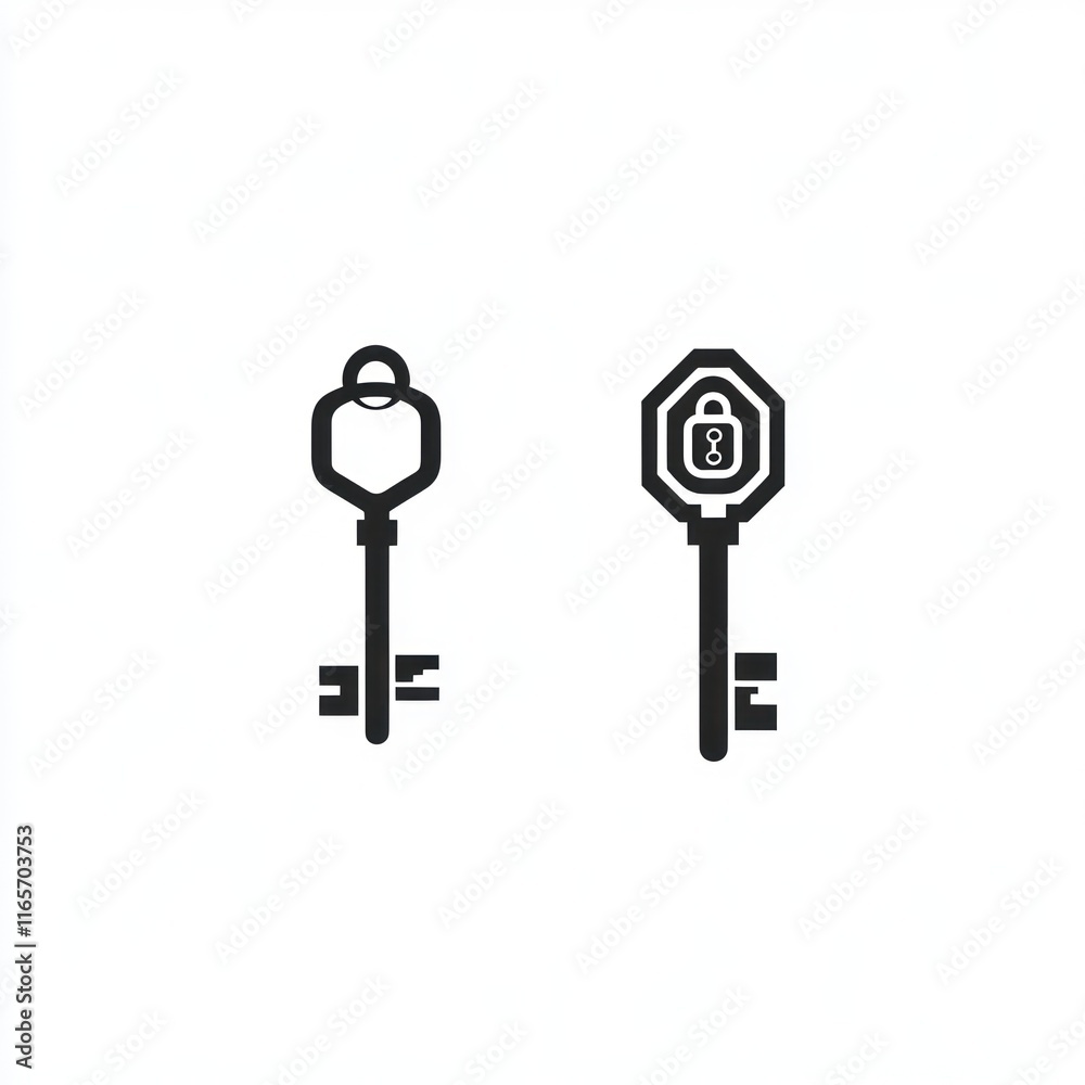 Two Simple Key Designs Illustrating Security Concepts Two Simple Key Designs Illustrating Security Concepts