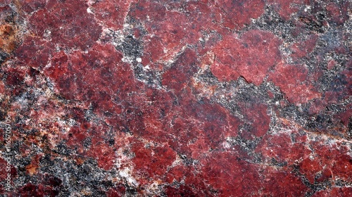 Red Granite Stone Texture Background Image