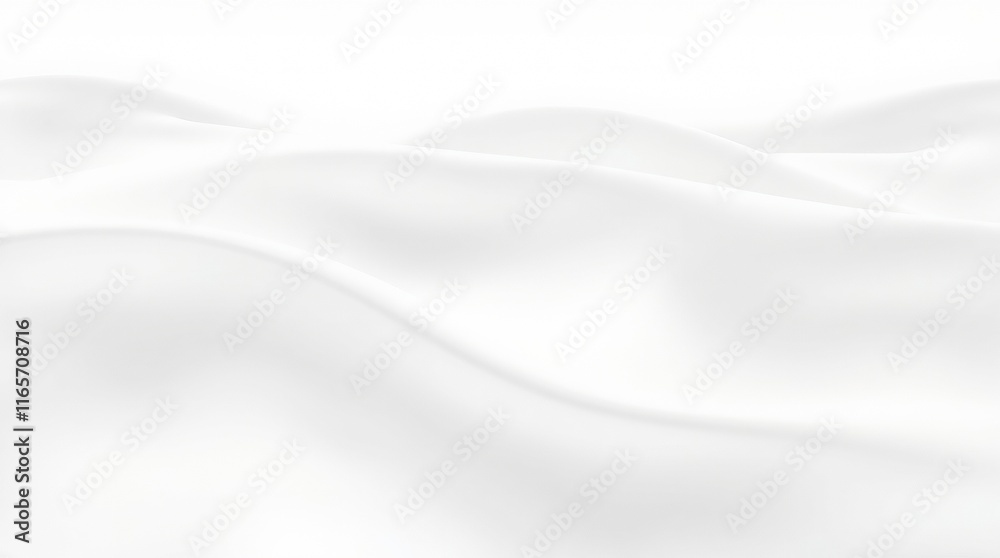 Obraz premium Minimalist design featuring flowing forms and clean lines