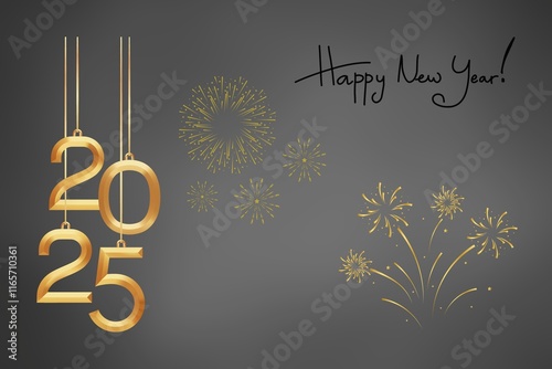 Happy New Year 2024 Celebration | Festive Fireworks and Cheerful Vibes