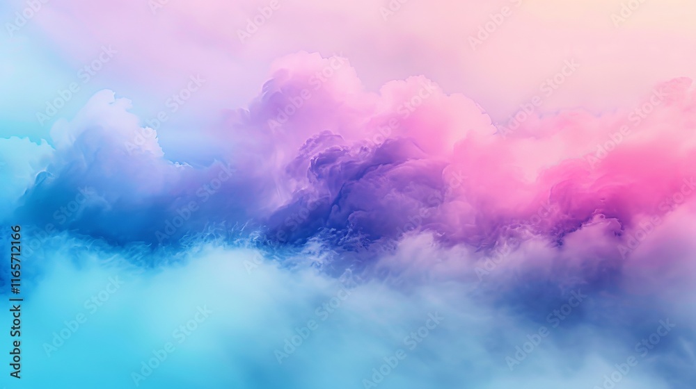 A serene blend of pastel clouds in shades of pink and blue, evoking tranquility and beauty. A serene blend of pastel clouds in shades of pink and blue, evoking tranquility and beauty.