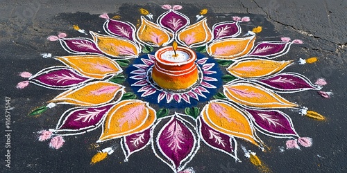  Thaipongal 2025 with vibrant decorations, Tamil culture  Vibrant Thaipongal Designs poster