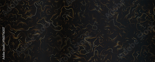 Elegant golden topographic contour background. VIP background