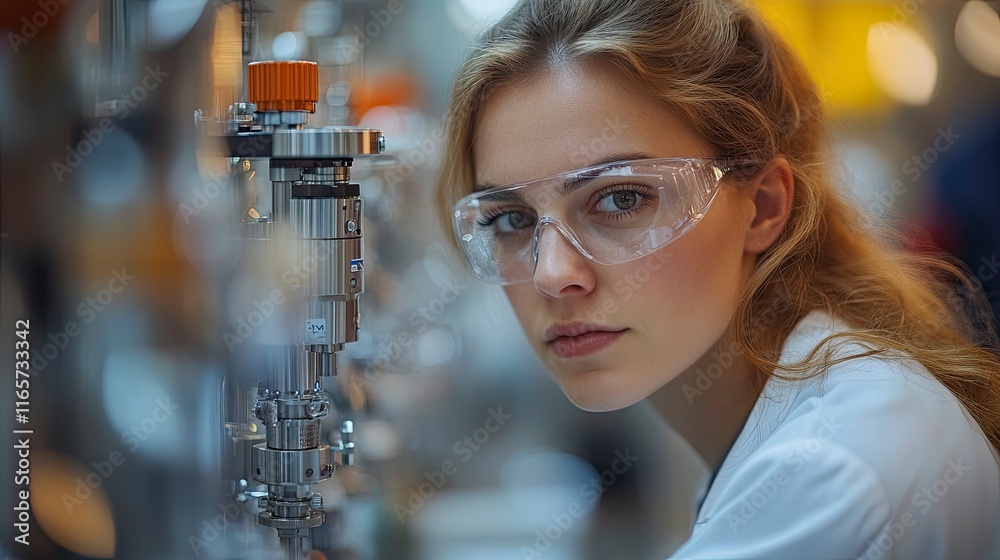 Scientists calibrating advanced analytical instruments